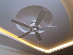 Quạt trần Bali 5 cánh gỗ Plywood anh quat tran royal bali mau trang