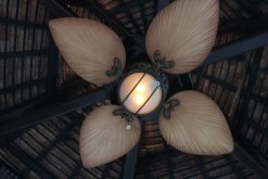 Quạt trần Phuket Light 4 cánh hình lá anh quat tran royal phuket light