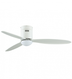 Quạt trần Canwood Light 3 cánh thanh mảnh quat tran royal can light mau trang