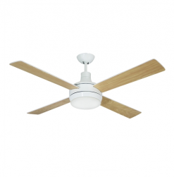 Quạt trần UFO 4 cánh gỗ Plywood quat tran royal mau nau sang