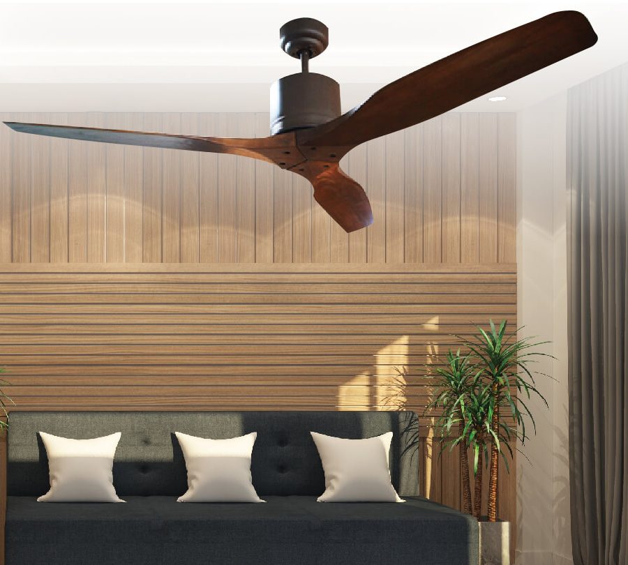 Quạt trần LuxAire Ritter Solid Wood/OB ritter dc solid woodob 44