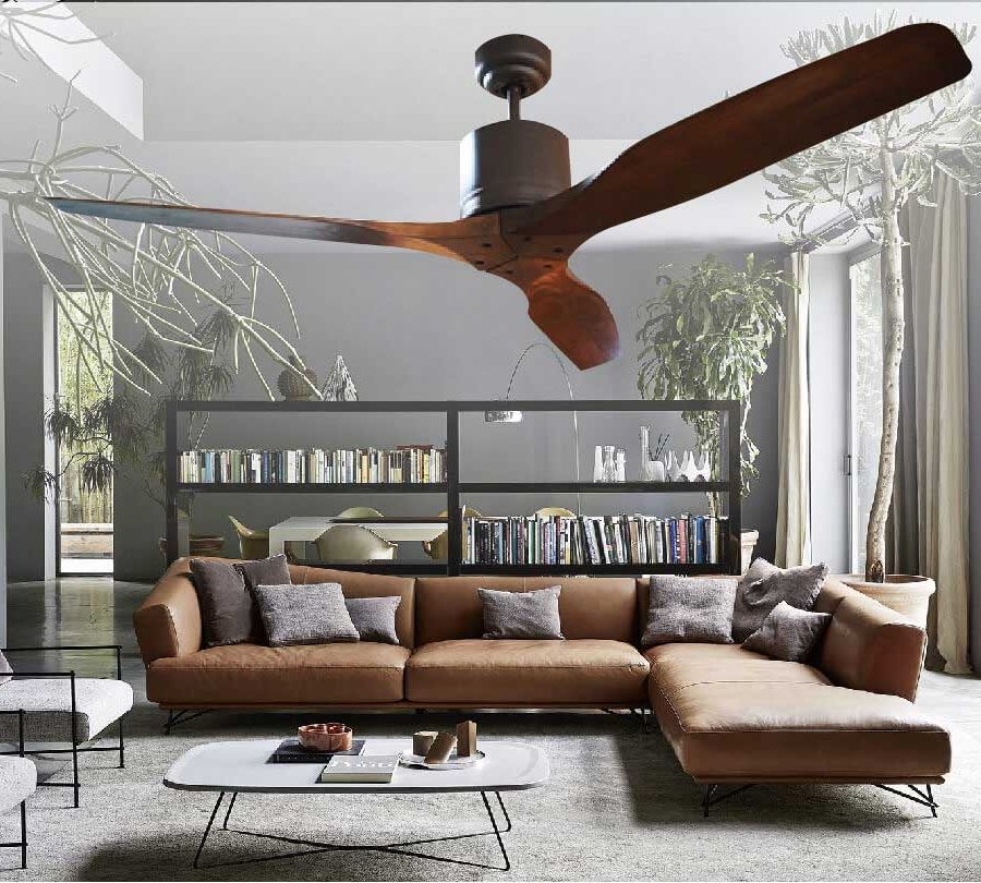 Quạt trần LuxAire Ritter Solid Wood/OB ritter dc solid woodob 45 1