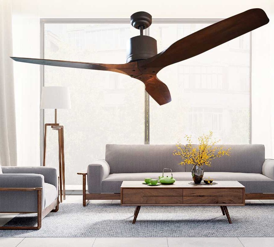 Quạt trần LuxAire Ritter Solid Wood/OB ritter dc solid woodob